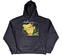 Deftones Kapuzenpullover Around The Fur Band Logo Nue offiziell Unisex Navy Blau M