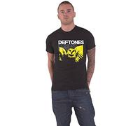 Deftones T Shirt Diamond Eyes Band Logo Nue offiziell Herren Schwarz L