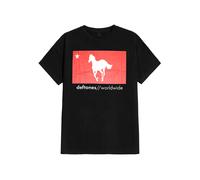 Deftones - Worldwide - T-Shirt - Schwarz - M - 100% Baumwolle Schwarz M