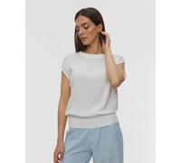 Deha Bouclé-stricktop Für Damen D42383-18001 Weiß XS