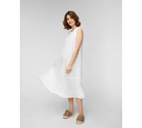 Deha Leinenkleid D83224-10001 Weiß XS