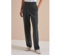 Dehnbund-Hose CECIL, Damen, Gr. L, Länge 30, easy khaki, Stoff, 61% Viskose, 32% Polyamid, 7% Elasthan, unifarben, loose fit lang, Hosen, softer Materialmix (19696141-L) easy khaki