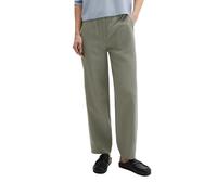 Dehnbund-Hose MARC O'POLO "MINU Barrel", Damen, Gr. 34, N-Gr, saddle gray, Web, Obermaterial: 90% Lyocell, 10% Leinen, lang, Hosen, Model Minu barrel aus Lyocell-Leinen-Mix (72740512-34) saddle gray