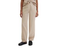 Dehnbund-Hose MARC O'POLO "MINU Barrel", Damen, Gr. 36, N-Gr, smooth sand, Web, Obermaterial: 90% Lyocell, 10% Leinen, lang, Hosen, Model Minu barrel aus Lyocell-Leinen-Mix (28359358-36) smooth sand