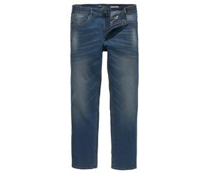 Dehnbund-Jeans ARIZONA "Paul", Herren, Gr. 70, N + U Gr, blau (blau used), Obermaterial: 81% Baumwolle, 17% Polyester, 2% Elasthan, Basic, bequem lang, Jeans, elastischer Dehnbund, Comfort-Fit, gerade