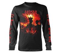 Plastic Head T-Shirt Deicide To Hell with God mit Bandlogo Offiziell Herren Schwarz Long