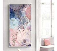 Deike Mild 5D DIY Diamond Malerei Diamant Painting Kristall Strass Wohnzimmer Schlafzimmer Wanddekoration (50x100cm)