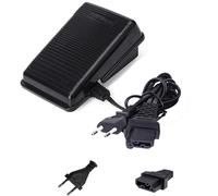 DeJivsin 200-240V Nähmaschinen Fußpedal, Fuß Controller Pedal Nähmaschine Teile für Singer JUKI Butterfly Elektronische Fußsteuerung (EU Plug)