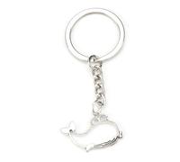 Delfin Schlüsselanhänger, Meerestiere Deko, Handtasche Charme, Ozean Schlüsselanhänger, Tier Anhänger für Geldbeutel, Handtaschen, Auto