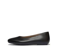 DELICATO HIGH-CUT SOFT-LEATHER BALLET FLATS Black - Gr. - 41