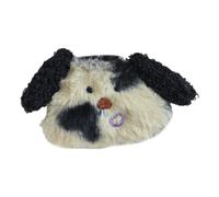 Delightful Scruffy Dog Plush Brosche Anhänger Soft Key Ornament Texture Badge Suitable for Animal Lovers Keychain, Brosche, Wie beschrieben