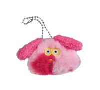Delightful Scruffy Dog Plush Brosche Anhänger Soft Key Ornament Texture Badge Suitable for Animal Lovers Keychain, Brosche, Wie beschrieben
