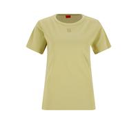HUGO Regular Fit T-Shirt aus Baumwoll-Mix Modell 'DELORIS' in Hellgruen, Größe XL
