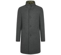Wollmantel mit Stehkragen Modell 'Delray' 52 men Mittelgrau