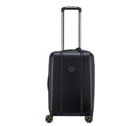Delsey Cadence Handgepäck Spinner 55 cm - Erweiterbar 34/37 Liter - 55x35x23/25 cm - deep black