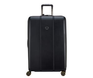 Delsey Cadence Spinner 76 cm - Erweiterbar 102/112 Liter - 76x50x32/35 cm - deep black