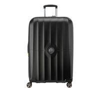 Delsey Paris Carrousel 2 4 Rollen Trolley 77 cm mit Dehnfalte schwarz