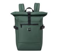 Delsey Element 2.0 Tagesrucksack - mit Rolltop-Verschluss - mit 15.6" Laptopfach - grün