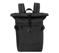 Delsey Element 2.0 Tagesrucksack - mit Rolltop-Verschluss - mit 15.6" Laptopfach - schwarz