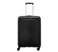 Delsey Freestyle Spinner 66 cm - mit Frontöffnung - Erweiterbar 69/75 Liter - 66x45.5x28.5/31 cm - schwarz