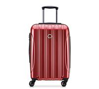 Delsey Gepäck Helium Aero Handgepäck Spinner Trolley, Ziegelrot, Carry-On 21 Inch, Helium Aero Hardside Erweiterbares Gepäck mit Spinner-Rädern