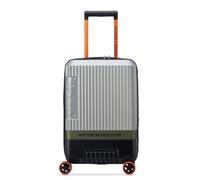 DELSEY PARIS Jeep JH001A Kabinenkoffer, Hartschale, 55 cm x 35 cm x 23 cm, 36 l, Größe S, silber, XS