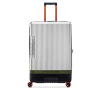 Jeep JH001A 4-Rollen Trolley silber/schwarz, Polycarbonat, 53 x 81 x 33cm