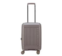 Delsey Lutece Handgepäck Spinner 55 cm - Erweiterbar 34/37 Liter - 55x35x23/25 cm - braun