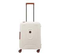 Delsey Moncey 4 Wheel Slim Cabin Trolley 55/40 angora white