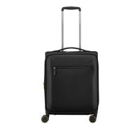 Delsey Paris Montmartre 3 4 Rollen Kabinentrolley 55 cm mit Dehnfalte schwarz