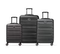 DELSEY Paris - AIR Armour - 77cm x 50cm x 30cm - Set - Schwartz