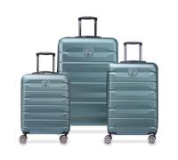 DELSEY PARIS Air Armour 4DR Expandable Trolley Set Light Green