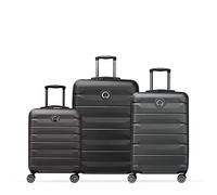 DELSEY Paris - AIR Armour - 77cm x 50cm x 30cm - Set - Schwartz