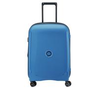 DELSEY PARIS Belmont Plus 4 Double Rolls Cabin Trolley Slim Line 55 S Zinc Blue