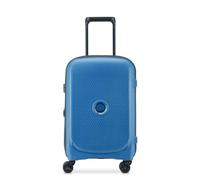 DELSEY Paris - Belmont Plus - Ausziehbarer starrer Kabinenkoffer - 55x35x27cm - 39 Liter - S - Zinkblau