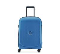 DELSEY Belmont Plus 4 Double Rolls Cabin Trolley Slim Line 55 Zinc Blue