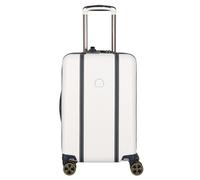 Delsey Paris Cadence - 4-Rollen-Kabinentrolley 55 cm erw. (elfenbein/blau)