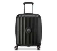 Delsey Paris Carrousel 2 4 Rollen Kabinentrolley 55 cm mit Dehnfalte schwarz