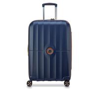 Delsey Koffer Carrousel 2 - Hartschalenkoffer, erweiterbar, 67 cm, 69 l, 4 Rollen, Blau