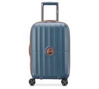 Delsey Paris Carrousel 4-Rollen Trolley blaugrau, Polycarbonat, 35 x 54 x 25cm