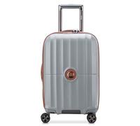 Delsey Paris Carrousel Slim Line 4-Rollen Trolley platin, Polycarbonat, 40 x 55 x 20cm