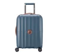 Delsey Paris Carrousel - 4-Rollen-Kabinentrolley Slim line 55 cm (meerblau)