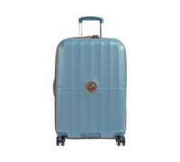 Delsey Paris Carrousel 4-Rollen Trolley blaugrau, Polycarbonat, 45 x 67 x 29cm