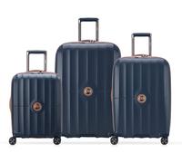 DELSEY PARIS Carrousel Expandable 4 Double Rolls Trolley L / M / S Navy
