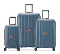 DELSEY PARIS Carrousel Expandable 4 Double Rolls Trolley L / M / S Ultramarine Blue