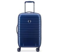 Delsey Paris Caumartin 4-Doppelrollen Kabinentrolley 55 cm blau