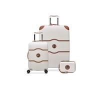 DELSEY Paris Chatelet Air 2.0 Hartschalengepäck mit Spinnrollen, Angora, 2 Piece Set (19/28), Chatelet Air 2.0 Hartschalengepäck mit Spinnrollen