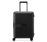 Delsey Paris x Benetton Color Block Hardside Slim 36L Koffer pechschwarz
