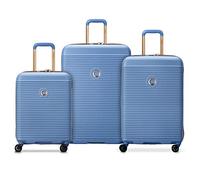 DELSEY Freestyle 4 Double Rolls Trolley L / M / S Sky Blue 