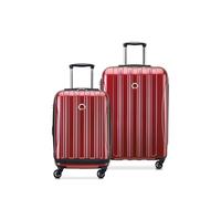 DELSEY PARIS Helium Aero erweiterbarer Hartschalenkoffer mit Spinner-Rädern, Ziegelrot, 2-Piece Set (19/28)